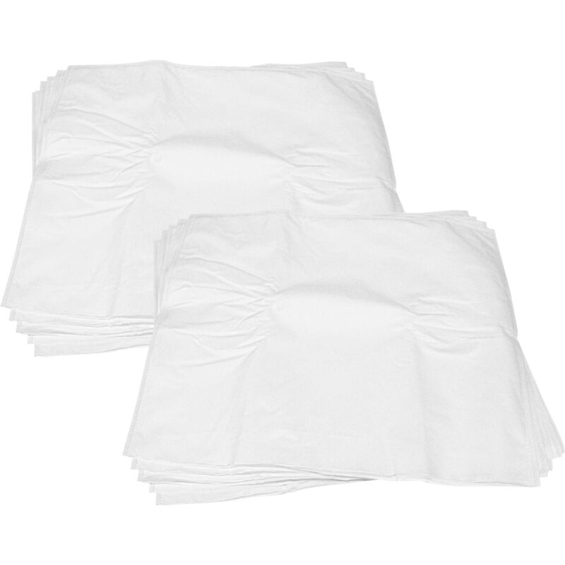 foto del prodotto vhbw 10x sacchetto filtrante compatibile con numatic nvd750, nvd750s, ntd750, ntd900, nv750, ned900a aspirapolvere microfibra, 64cm x 58cm bianco