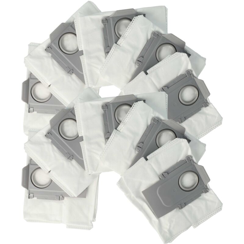 foto del prodotto vhbw 10x sacchetto per la polvere compatibile con roborock t8 robot aspirapolvere sacchetto per la stazione di aspirazione