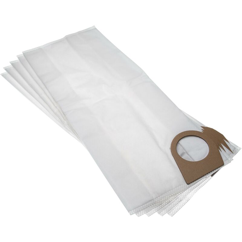 foto del prodotto vhbw 10x sacchetto sostituisce bosch 1609201628 per aspirapolvere in microfibra, 55,55cm x 21.85cm, bianco