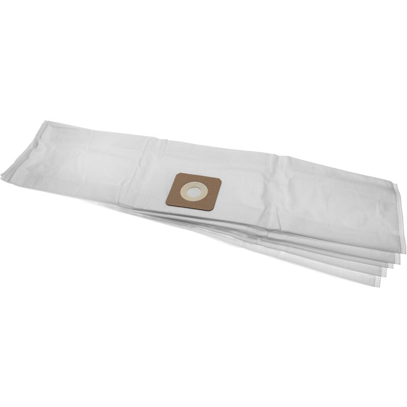 foto del prodotto vhbw 10x sacchetto sostituisce bosch 2609256f32 per aspirapolvere microfibra, 83cm x 19,9cm bianco