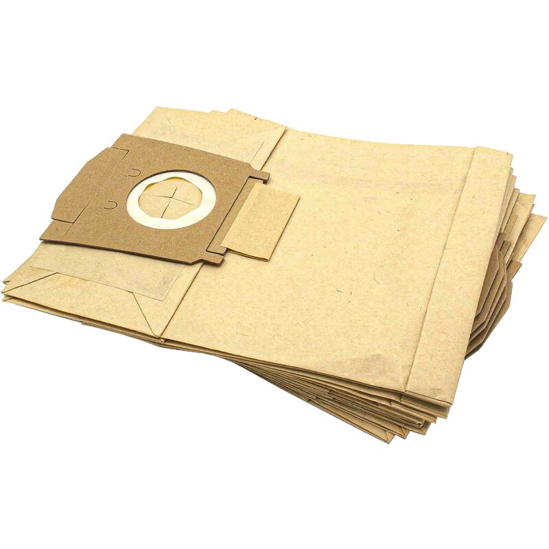 foto del prodotto vhbw 10x sacchetto sostituisce siemens taglia a, taglia b, taglia c per aspirapolvere carta, 30cm x 21cm color sabbia