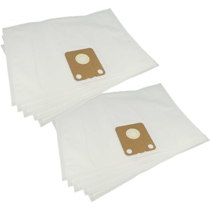 foto del prodotto vhbw 10x sacchetto sostituisce vermop 7441 per aspirapolvere microfibra, 31,5cm x 41,5cm bianco