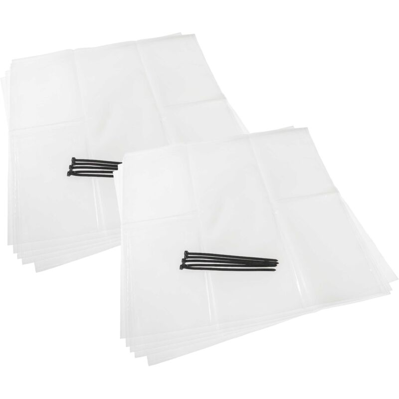 foto del prodotto vhbw 10x sacco cattura trucioli compatibile con festool vab 20, ct va 20 unit di estrazione di polvere sacchetto in polietilene per polvere set 
