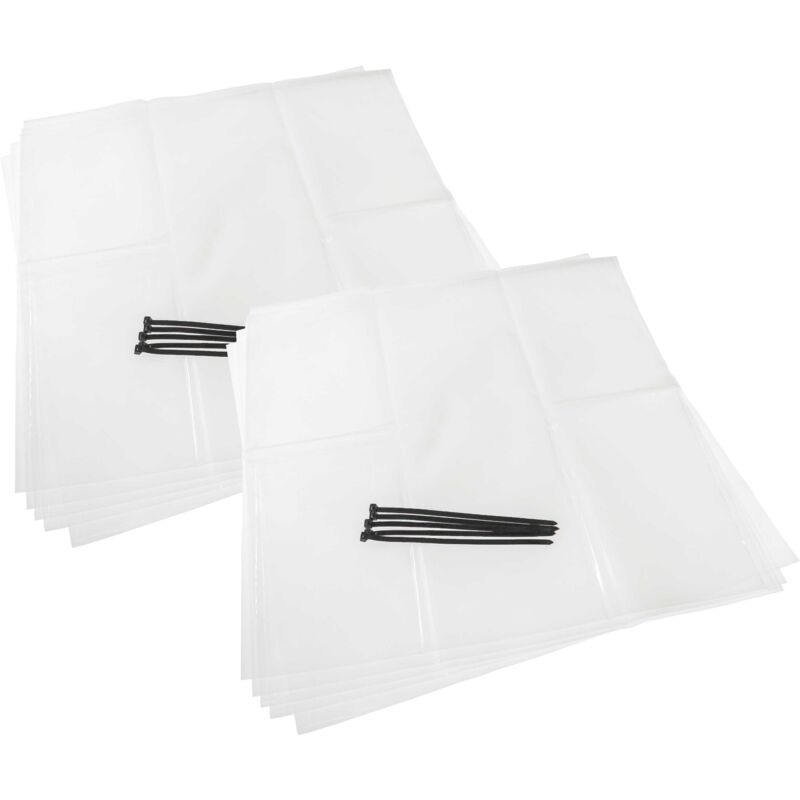foto del prodotto vhbw 10x sacco cattura trucioli sostituisce festool 4014549331361 per unit di estrazione di polvere sacchetto in polietilene per polvere set 