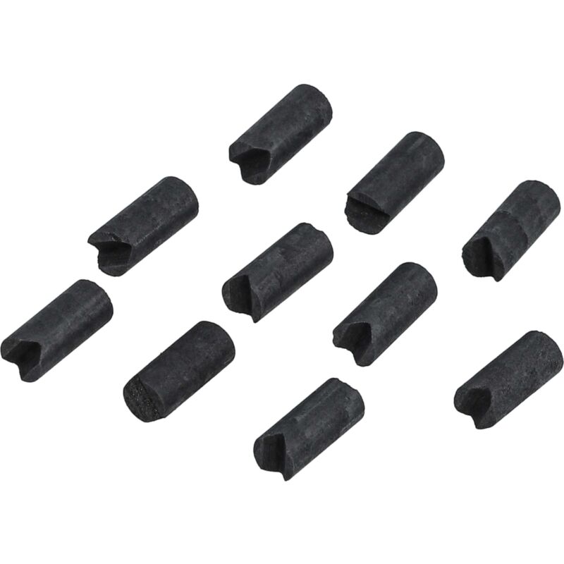 foto del prodotto vhbw 10x spazzola carbone 6,5 x 3 x 3mm sostituisce g tzold piko 30001168, 4001883600307, e600300, 4062964001239 per modellismo trenino
