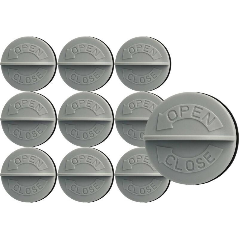 foto del prodotto vhbw 10x vite di fissaggio filtro a cartuccia compatibile con stanley sxvc25ptde, sxvc25, sxvc30xtde, sxvc30 aspirapolvere grigio bianco
