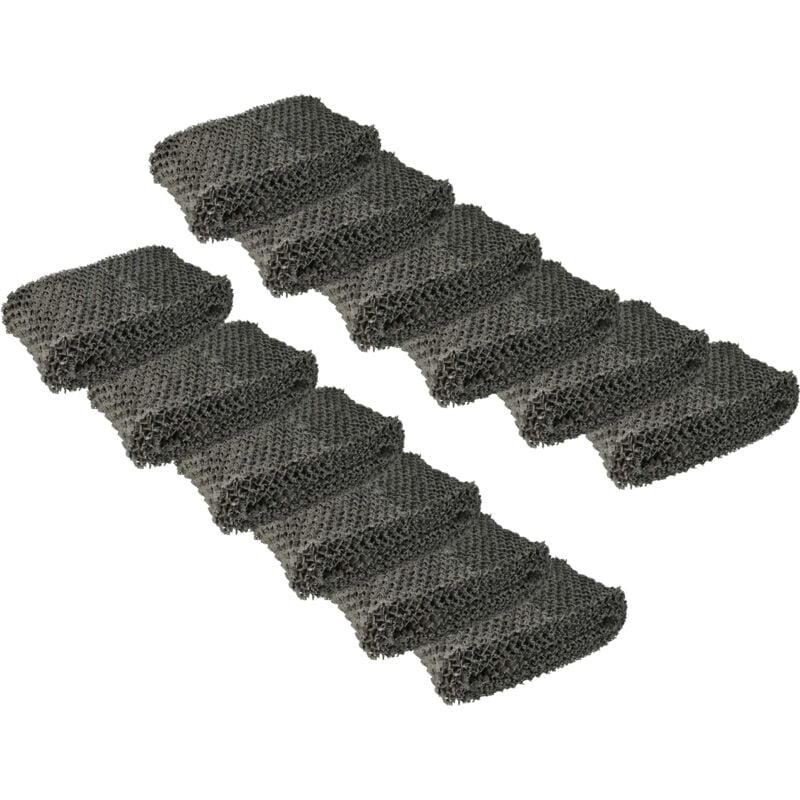 immagine 0 del prodotto vhbw 12x filtri compatibile con philips hu4811, hu4803, hu4803 01, hu4801, hu4801 01 umidificatori, purificatori d aria in spunlace, grigio