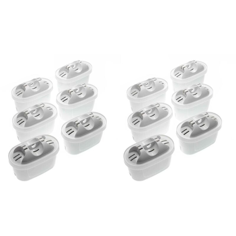 foto del prodotto vhbw 12x filtro dell acqua compatibile con aqua optima evolve caraffa filtrante