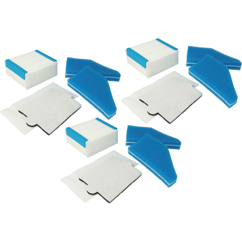 foto del prodotto vhbw 15x filtro compatibile con thomas perfect air animal pure, perfect air allergy pure aspirapolvere 