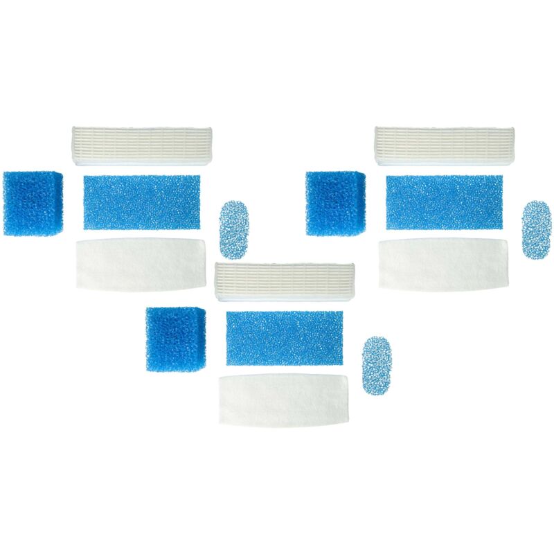 foto del prodotto vhbw 15x filtro compatibile con thomas twin t2 aquafilter aspirapolvere 