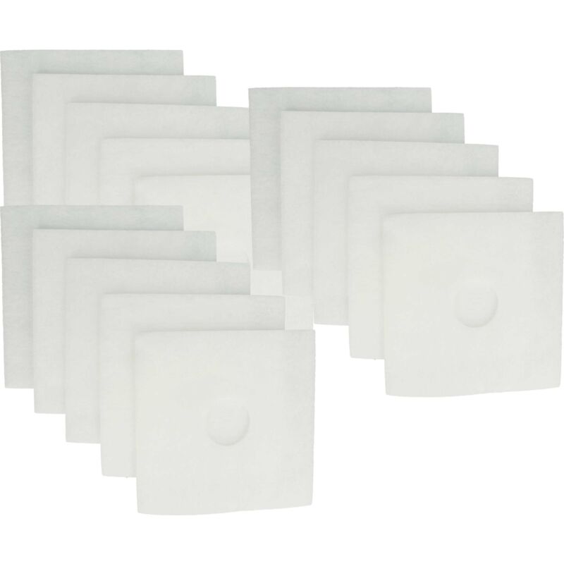 foto del prodotto vhbw 15x filtro dell aria compatibile con helios els vei 60, els vei 100, els vef 60 30, els vef 60, els vef 100 40 ventola