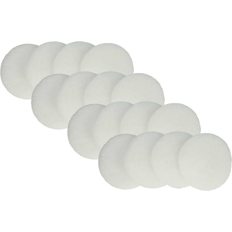 foto del prodotto vhbw 16x filtro antipolline sostituisce zehnder 527006550 per sistema di ventilazione filtro dell aria bianco