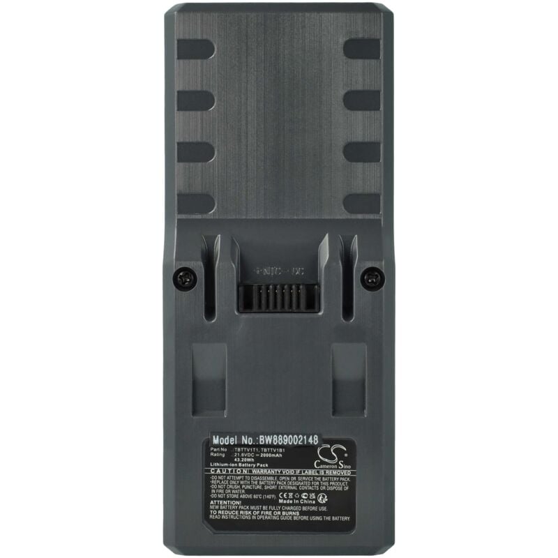 foto del prodotto vhbw 1x batteria compatibile con beko vrt 8282 bv, zb1852 aspirapolvere 2000mah, 21,6v, li ion 