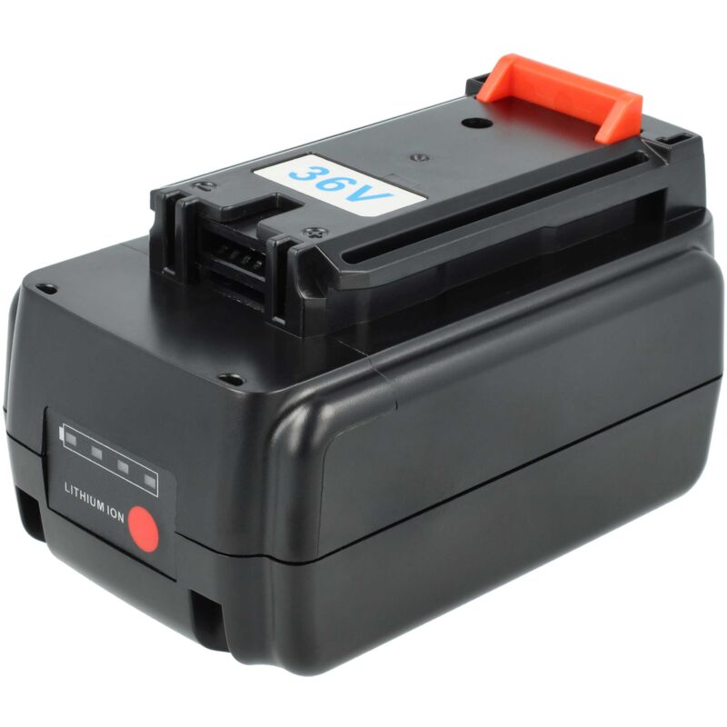 foto del prodotto vhbw 1x batteria compatibile con black decker lswv36, lsw36, lst540b, lswv3, lsw36b, lswv36b, lsw40c utensile elettrico 3000 mah, li ion, 36 v 