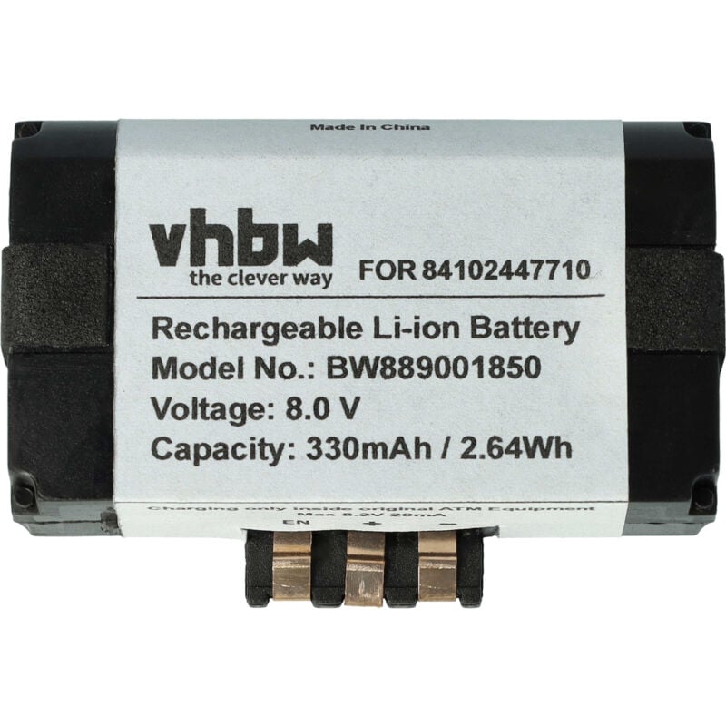 foto del prodotto vhbw 1x batteria compatibile con bmw 4er f36 420d 4b51 n47n , 418i 4d11 b38 , 418d 4e71 b47 , 418d 4d51 n47n auto 330mah, 8v, nicd 