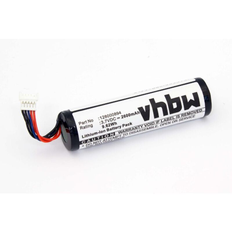 immagine 0 del prodotto vhbw 1x batteria compatibile con datalogic gryphon gbt4100, gbt4100 bk, gbt4100 hc, gm4100, gm4100 bk 910 lettore di codici a barre, pos 2600mah 