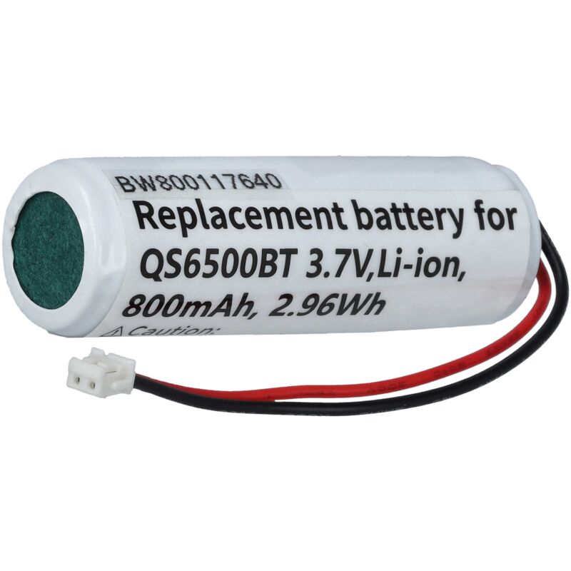 foto del prodotto vhbw 1x batteria compatibile con datalogic quickscan qs65 4060001 601r lettore di codici a barre, pos 800mah, 3,7v, li ion 