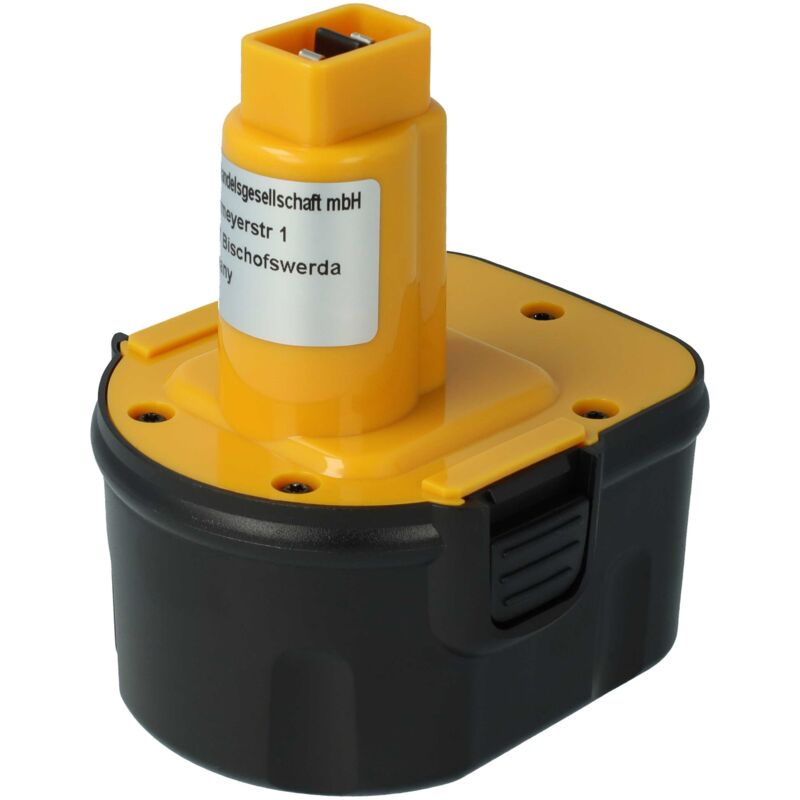foto del prodotto vhbw 1x batteria compatibile con elu dw907k2h, dw907k2, bsa52ka, bsa50ka, bsa12k, dw904, dw052k2h, dn979k2 utensile elettrico 2000 mah, nimh, 12 v 