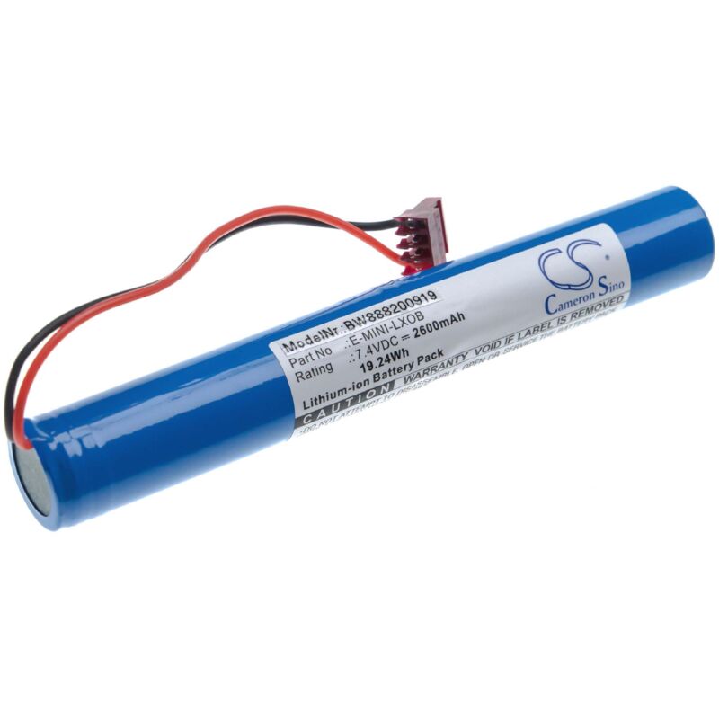 foto del prodotto vhbw 1x batteria compatibile con environment e 5db, e 2db controlli industriali 2600mah, 7,4v, li ion 