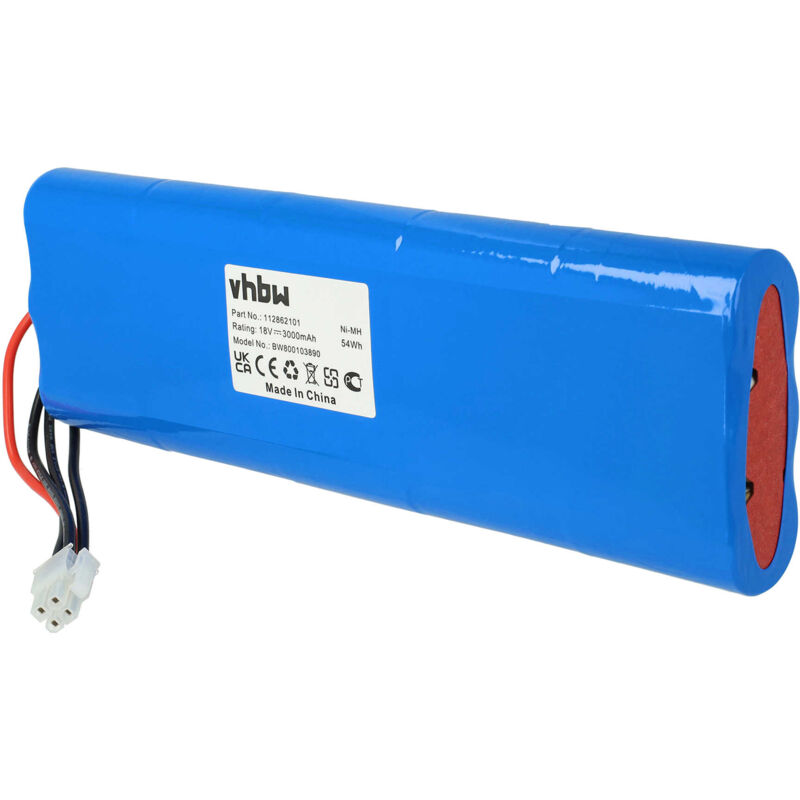foto del prodotto vhbw 1x batteria compatibile con gardena robotic r160 rasaerba 3000mah 18v nimh