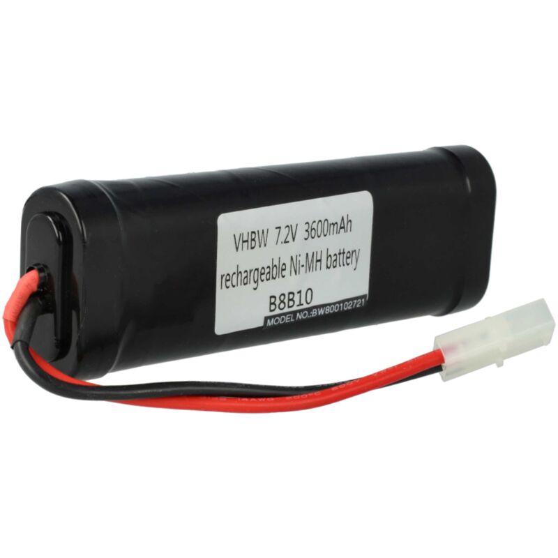 foto del prodotto vhbw 1x batteria compatibile con irobot looj 130, 150, gutter cleaning robot 120, gutter cleaner home cleaner 3600mah, 7,2v, nimh 
