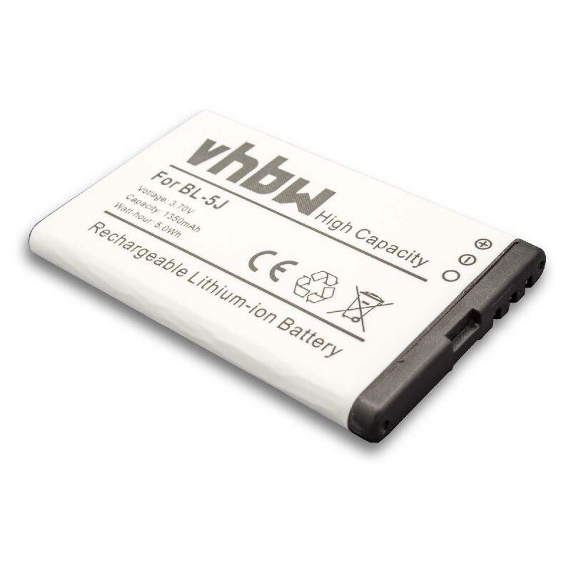 foto del prodotto vhbw 1x batteria compatibile con jbl md 51w, play up casse, altoparlanti, speaker 1350mah, 3,7v, li ion sostituisce tm533855 1s1p