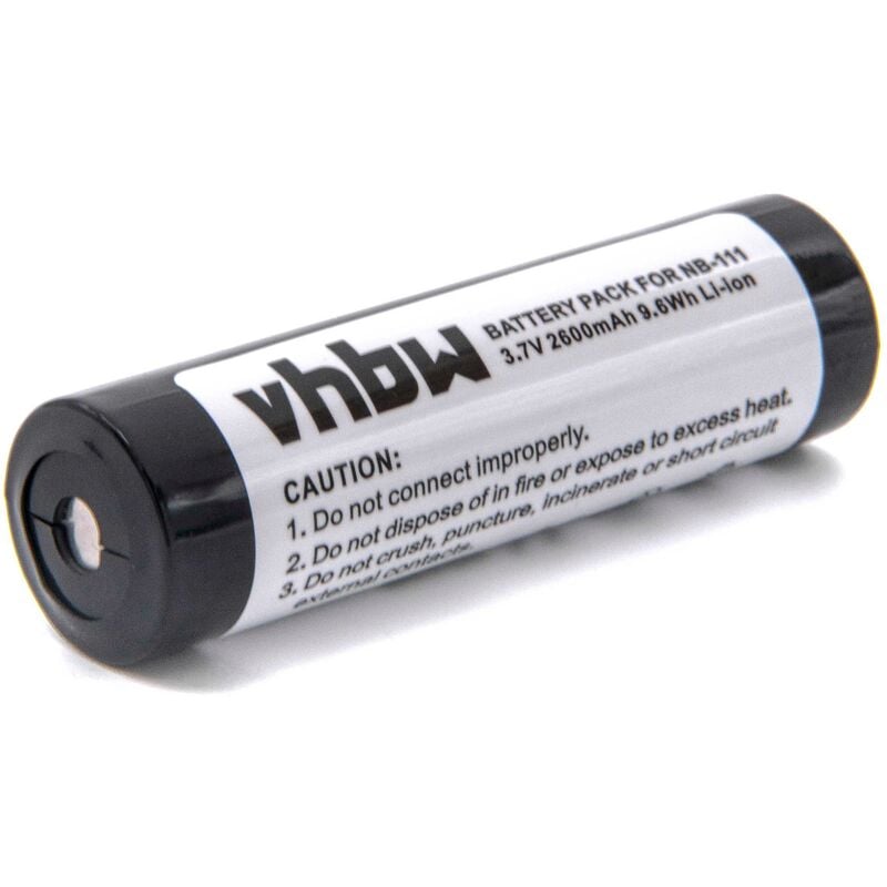 foto del prodotto vhbw 1x batteria compatibile con kyocera samurai samuria 2100dg, 2100g, kyocera 2100dg lettore portatile minidisc e minidv 2600mah, 3,7v, li ion 