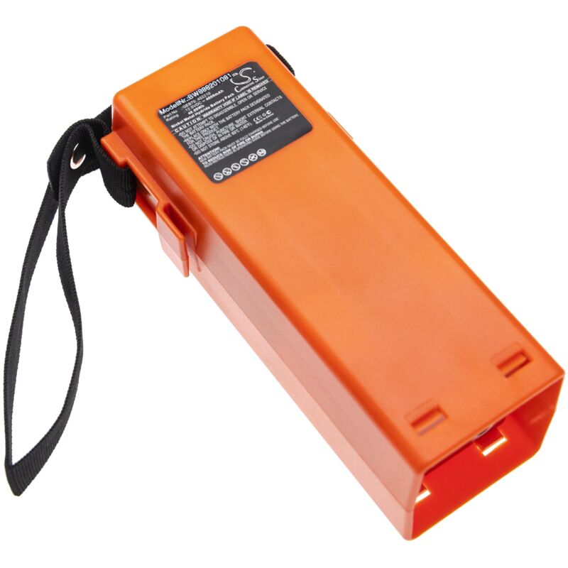 foto del prodotto vhbw 1x batteria compatibile con leica dna digital level, tca1800, tc2003 tacheometro, tc2003 dispositivo di misurazione 4000mah, 12v, nimh 