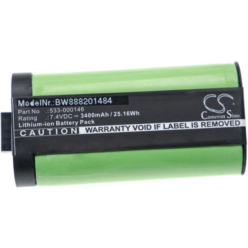 foto del prodotto vhbw 1x batteria compatibile con logitech ultimate ears megaboom 3 casse, altoparlanti, speaker 3400mah, 7,4v, li ion 