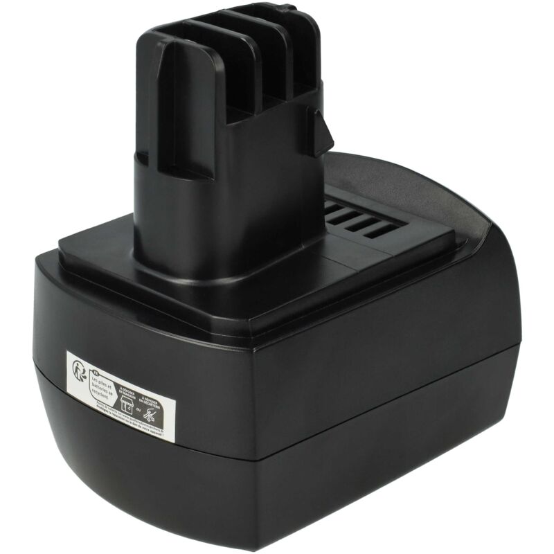 foto del prodotto vhbw 1x batteria compatibile con metabo sb9.6, sbp9.6, bz9.6sp, bz9.6sp impuls, ksa9.6, bz9.6 impuls utensile elettrico 2100 mah, nimh, 9,6 v 