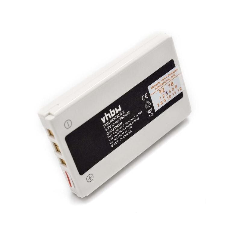foto del prodotto vhbw 1x batteria compatibile con metrologic sp5500, ms5500, ms5500 optimus s lettore di codici a barre, pos 700mah, 3,7v, li ion 