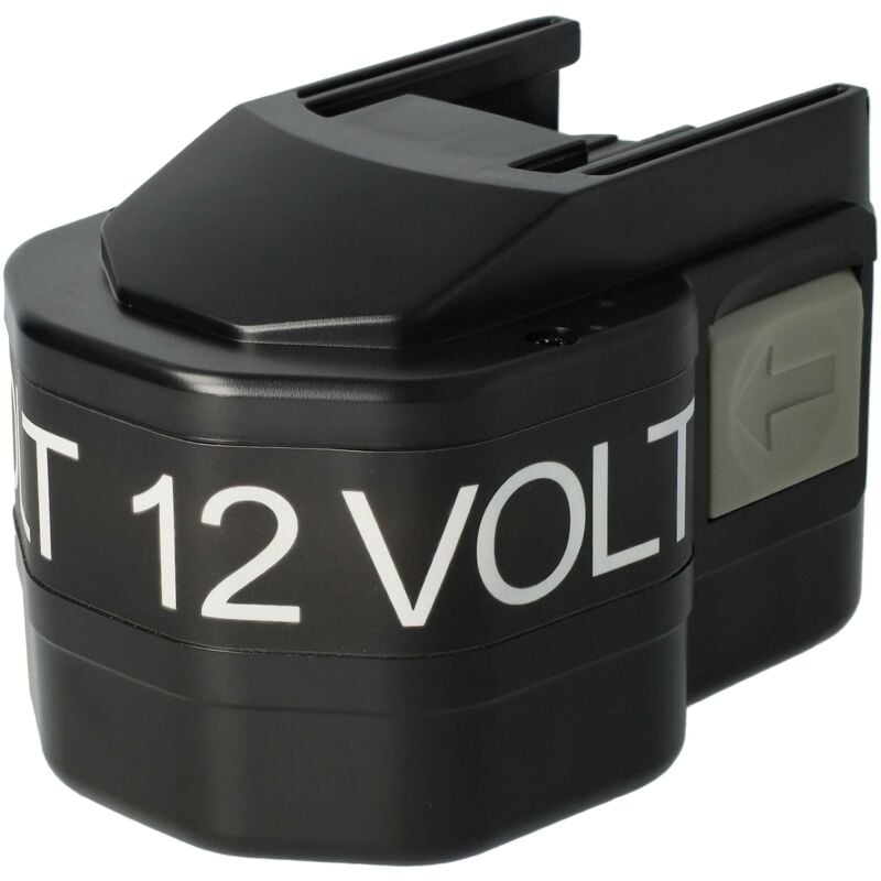 foto del prodotto vhbw 1x batteria compatibile con milwaukee loktor s 12 txc, s 12 tx, s 12 px, p 12 txc, p 12 tx, p 12 px utensile elettrico 3300 mah, nimh, 12 v 