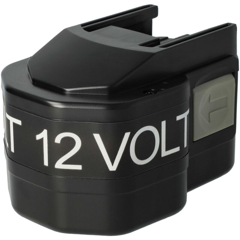 foto del prodotto vhbw 1x batteria compatibile con milwaukee psm 12pp, psg 12pp, pps 12pp, pn 12pp utensile elettrico 3300 mah, nimh, 12 v 