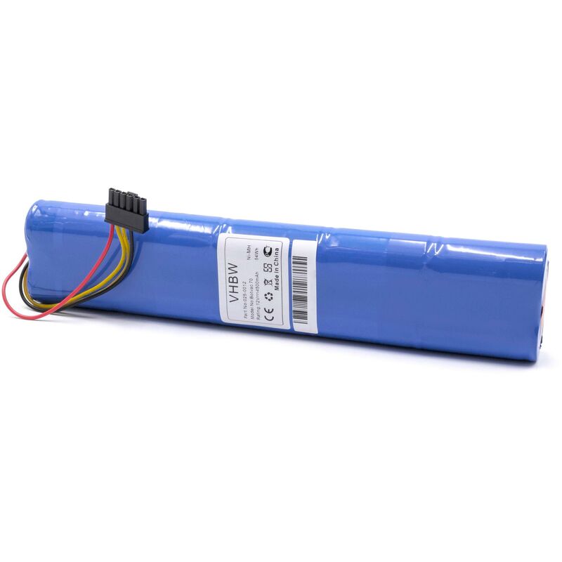 immagine 0 del prodotto vhbw 1x batteria compatibile con neato botvac 70, 70e, 75, connected, 80, 85 aspirapolvere 4500mah, 12v, nimh 