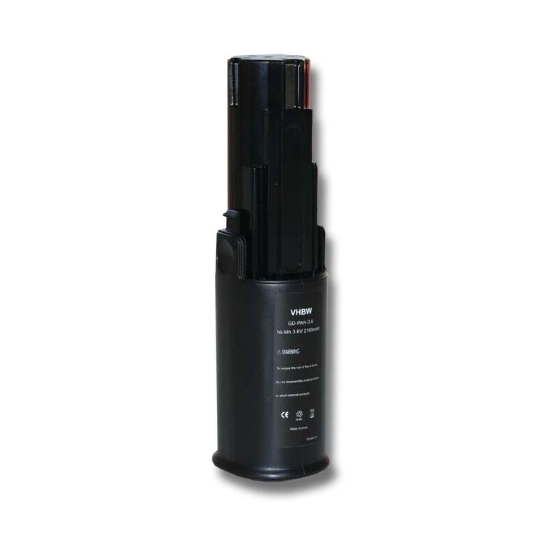 foto del prodotto vhbw 1x batteria compatibile con panasonic ez6225c15, ez622x, ey6225, ey6225c, ey6225cq, ez6225 utensile elettrico 2100 mah, nimh, 3,6 v 