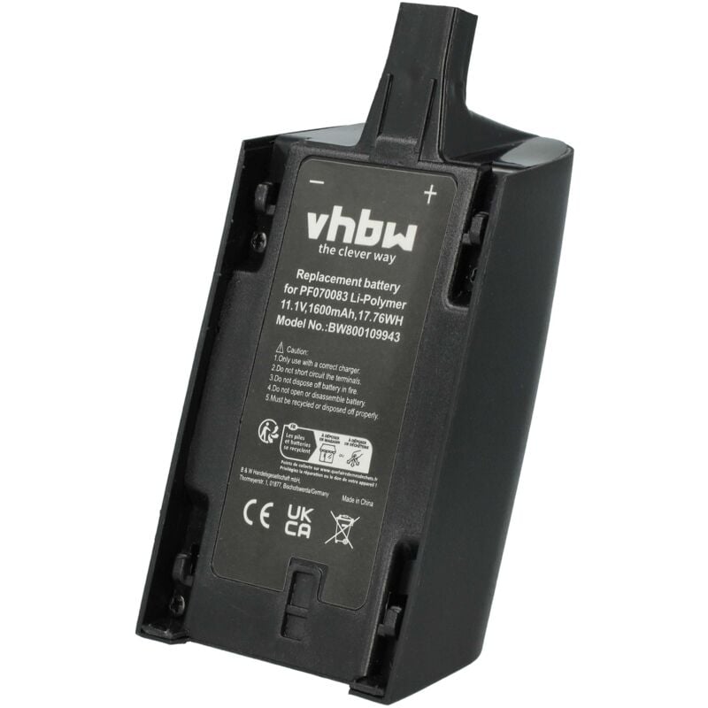 foto del prodotto vhbw 1x batteria compatibile con parrot bebop drone 1 drone quadricottero multicottero 1600mah, 11,1v, li poly 