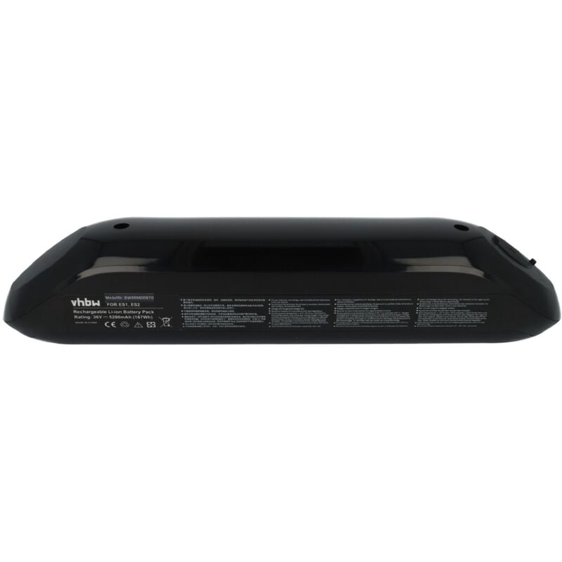foto del prodotto vhbw 1x batteria compatibile con segway ninebot e45e, es1, es2, es2l, es3, e22d, e22e, e45d segway 5200mah, 36v, li ion 