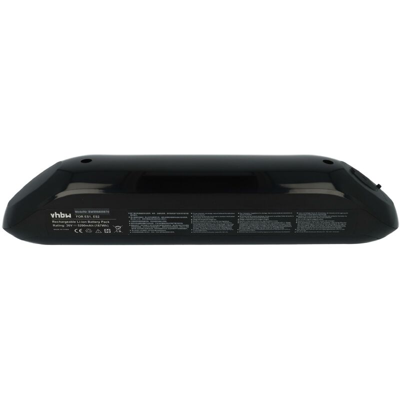 foto del prodotto vhbw 1x batteria compatibile con segway ninebot es4 segway 5200mah, 36v, li ion 