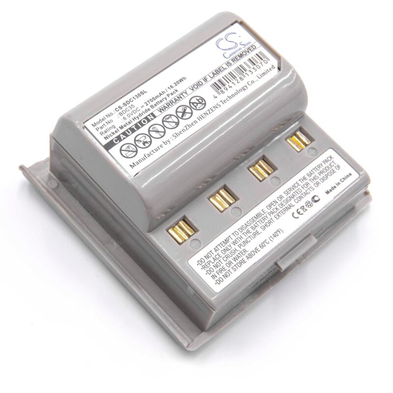 foto del prodotto vhbw 1x batteria compatibile con sokkia set 030r, set 130r, set030r, set130r, set2100 dispositivo di misurazione 2700mah, 6v, nimh 