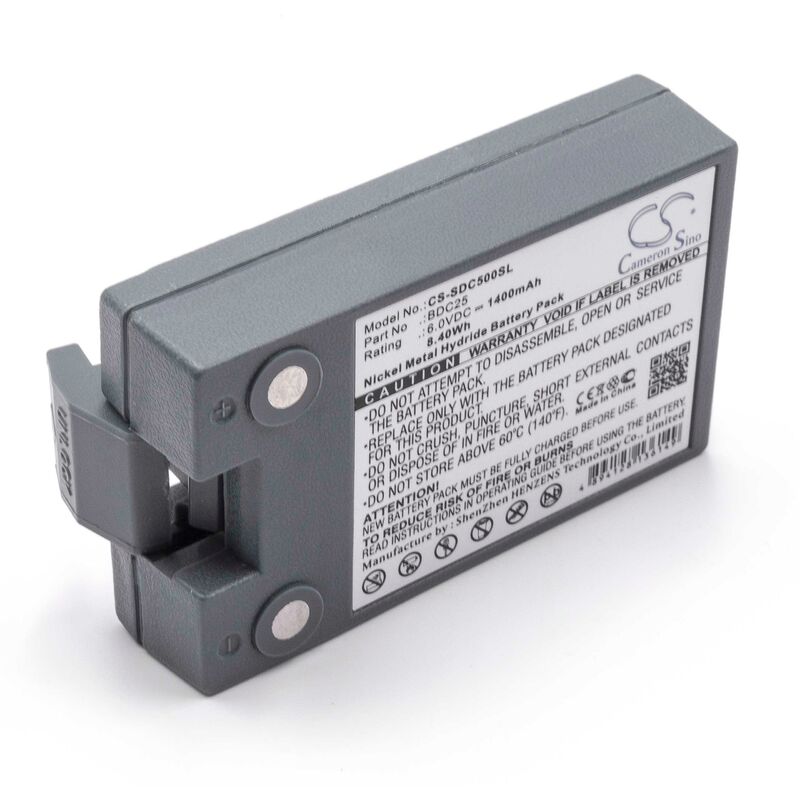foto del prodotto vhbw 1x batteria compatibile con sokkia set 5e total stations dispositivo di misurazione laser, dispositivo di misurazione 1400mah, 6v, nimh 