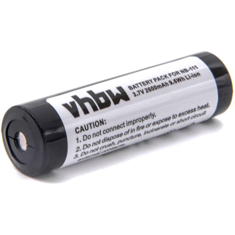 foto del prodotto vhbw 1x batteria compatibile con sony sony md ms200 lettore portatile minidisc e minidv 2600mah, 3,7v, li ion 
