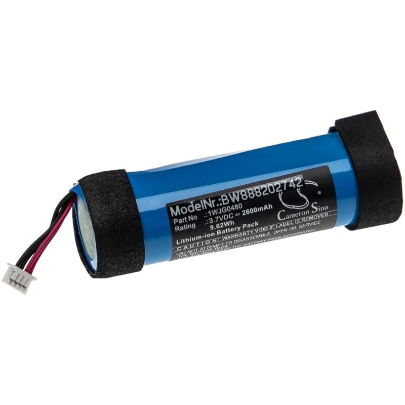 foto del prodotto vhbw 1x batteria sostituisce dji 1wjg0480, ti100782 per controller per drone, telecomando 2600mah, 3,7v, li ion 