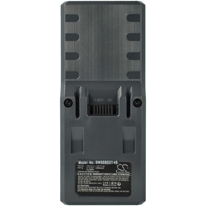 foto del prodotto vhbw 1x batteria sostituisce hoover tbttv1p1, tbttv1b1, tbttv1t1, tbttv1p2, 440009633 per aspirapolvere 2000mah, 21,6v, li ion 