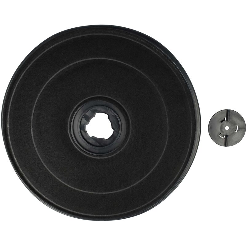 foto del prodotto vhbw 1x filtro a carboni attivi compatibile con bosch dhu662btr 01, dhu662btr 02, dhu662bq 01, dhz2701 01, dhu662b 01 cappe aspiranti 2,3 cm