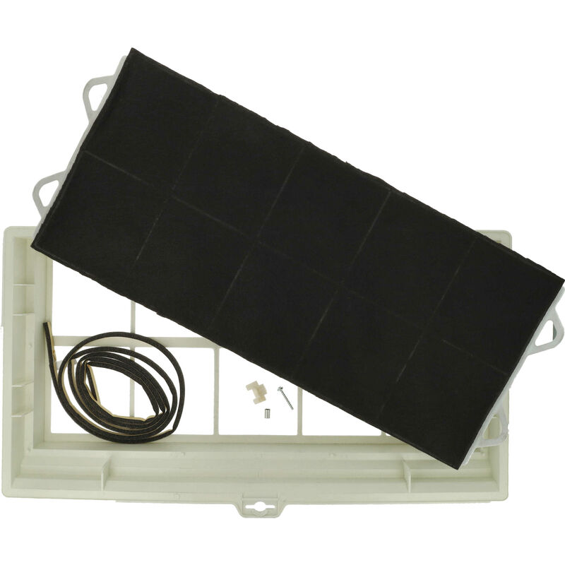 immagine 0 del prodotto vhbw 1x filtro a carboni attivi compatibile con superser bca13101, a0366b, a0365b, 5bv161x, bca16101 cappe aspiranti 49,5 x 29,5 x 6,2 cm