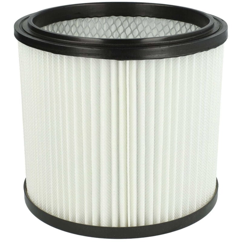 foto del prodotto vhbw 1x filtro a pieghe piatte compatibile con einhell inox 1400, 30 a aspirapolvere nero bianco