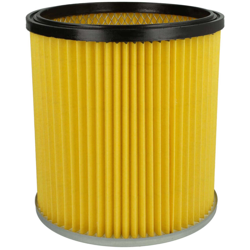 immagine 0 del prodotto vhbw 1x filtro a pieghe piatte compatibile con k rcher nt 251, k 3000 plus 1.085 801.0 aspirapolvere cartuccia filtrante, carta