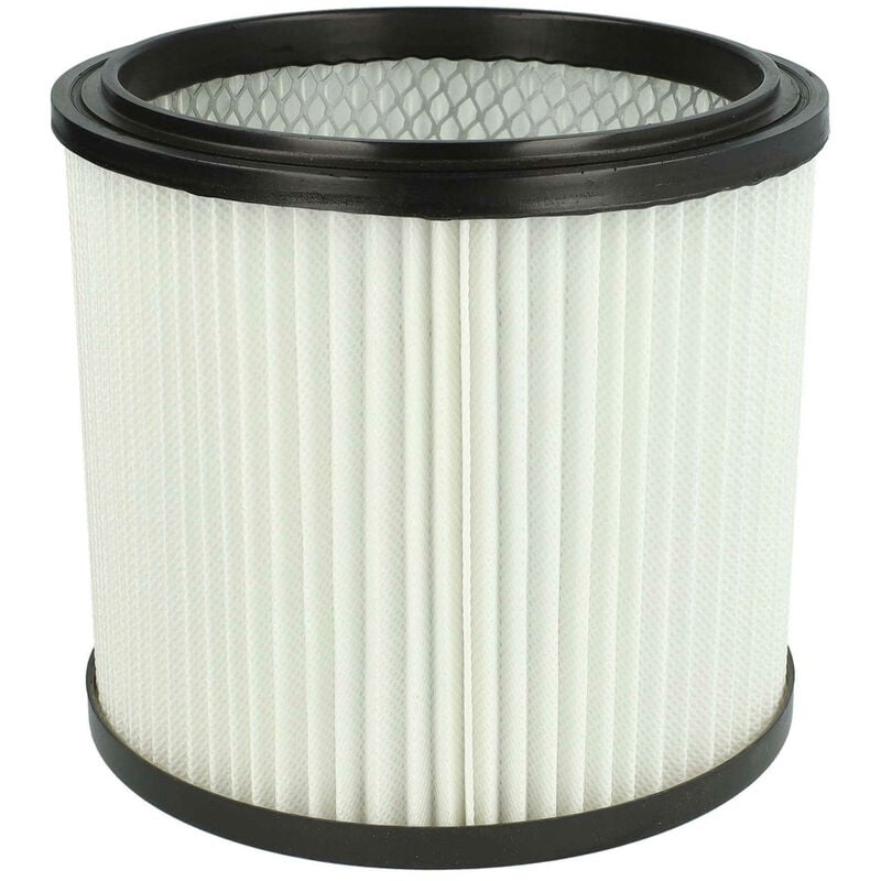foto del prodotto vhbw 1x filtro a pieghe piatte sostituisce 6.904 042.0 per aspirapolvere nero bianco