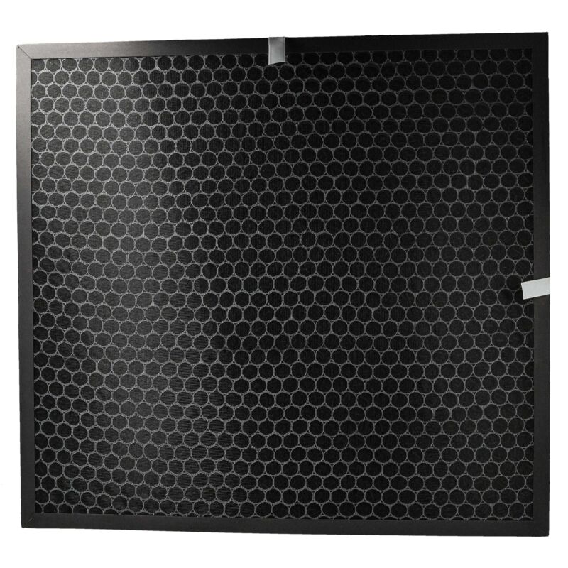 foto del prodotto vhbw 1x filtro ai carboni attivi compatibile con lux aeroguard 4 s purificatore d aria filtro dell aria nero