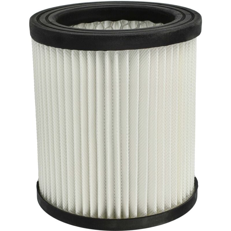 foto del prodotto vhbw 1x filtro compatibile con scheppach asp12 es aspirapolvere filtro hepa nero bianco